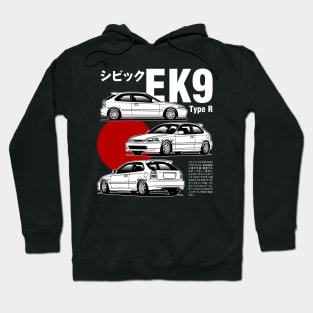 Civic EK9 Type R Hoodie